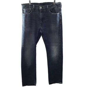 Mens Levi’s 513 Medium Wash Straight Jeans Size 36/32‎